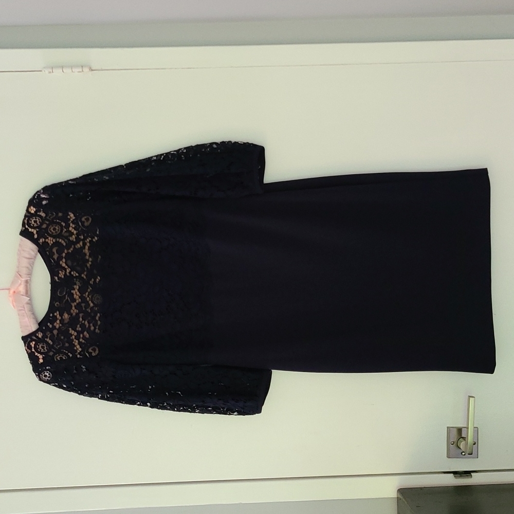 RALPH LAUREN,  Navy dress, size 2